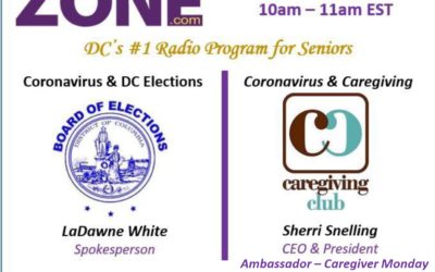 “Coronavirus and Caregiving” – The Senior Zone radio interview with Sherri Snelling