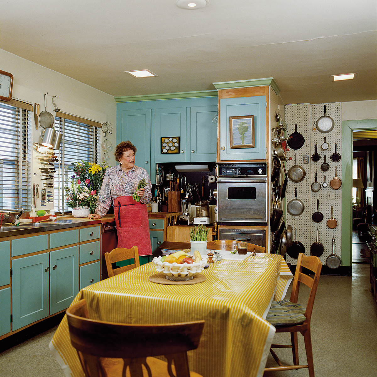 In Julia Childs Kitchen 4 New Copyright Jim Scherer Boston Magazine 